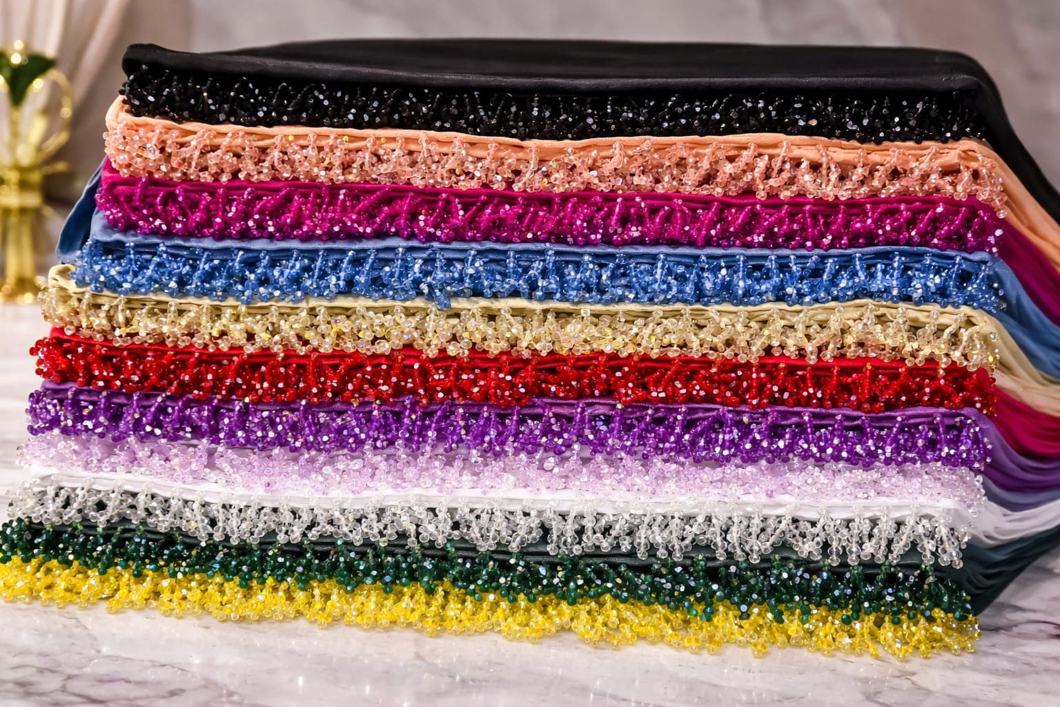 Crystal Cascade Shawl
